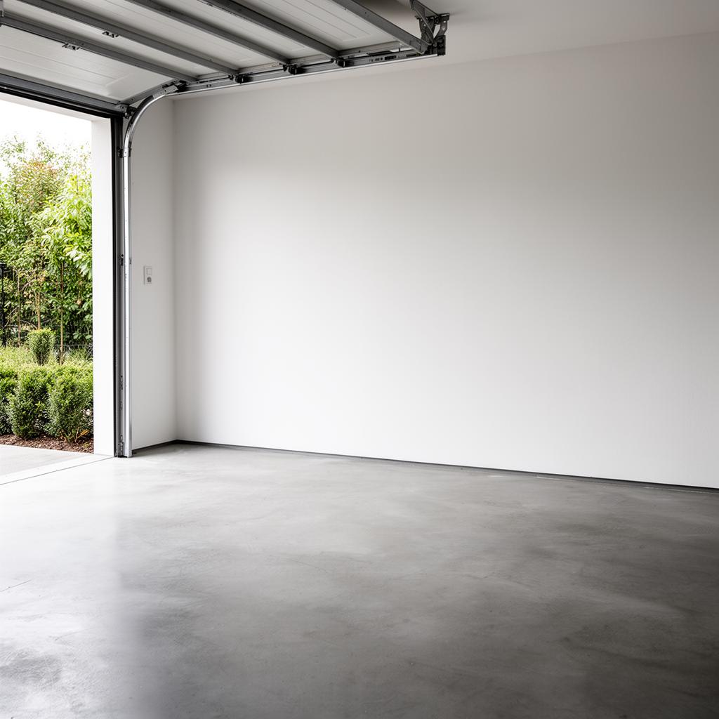 Garage antes de la instalación